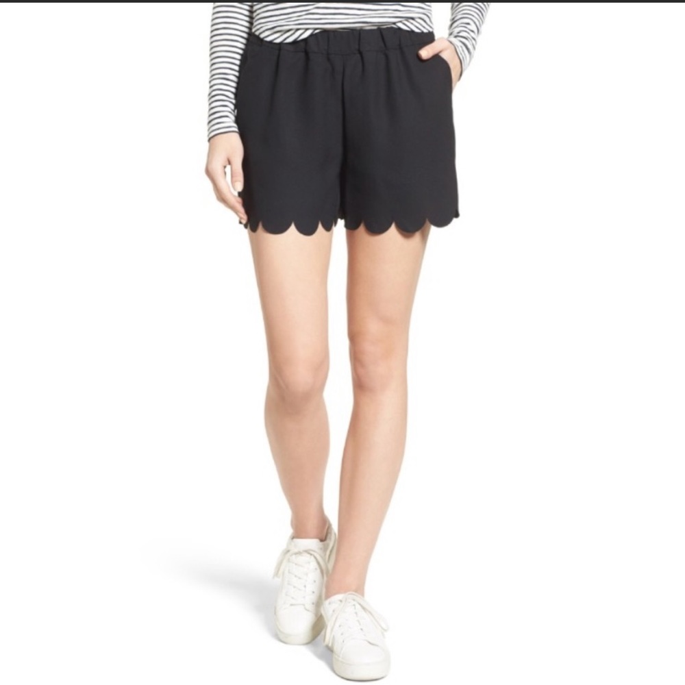 Madewell Scallop Hem Shorts Style F4228